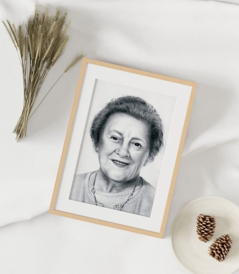 portret, portret ołówkiem, prezent portret, portrety na zamówienie