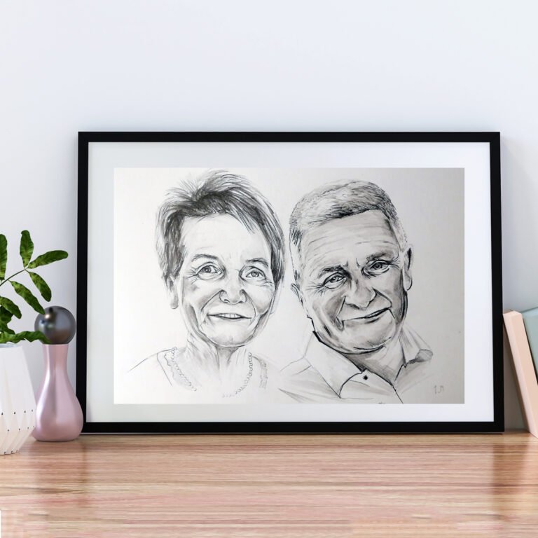 portrety ołówkiem, portret, portret na zamówienie
