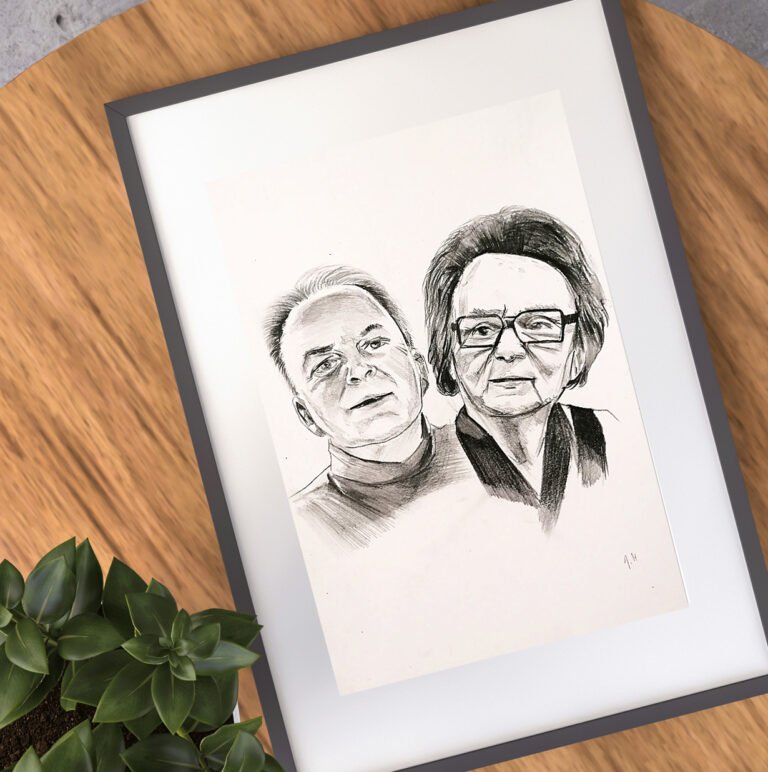 portrety ołówkiem, portret, portret na zamówienie