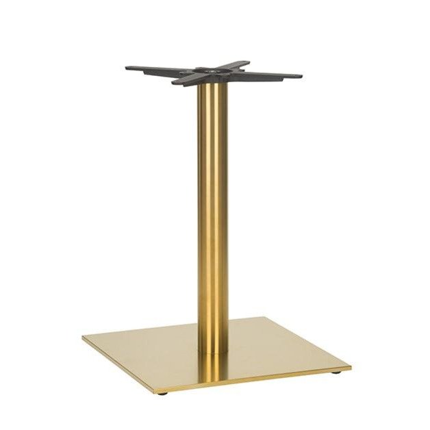 wc-Midas_Large_Square_Dining_Height-11 Midas Large Square Table Base (DH-Brass) - Image 1