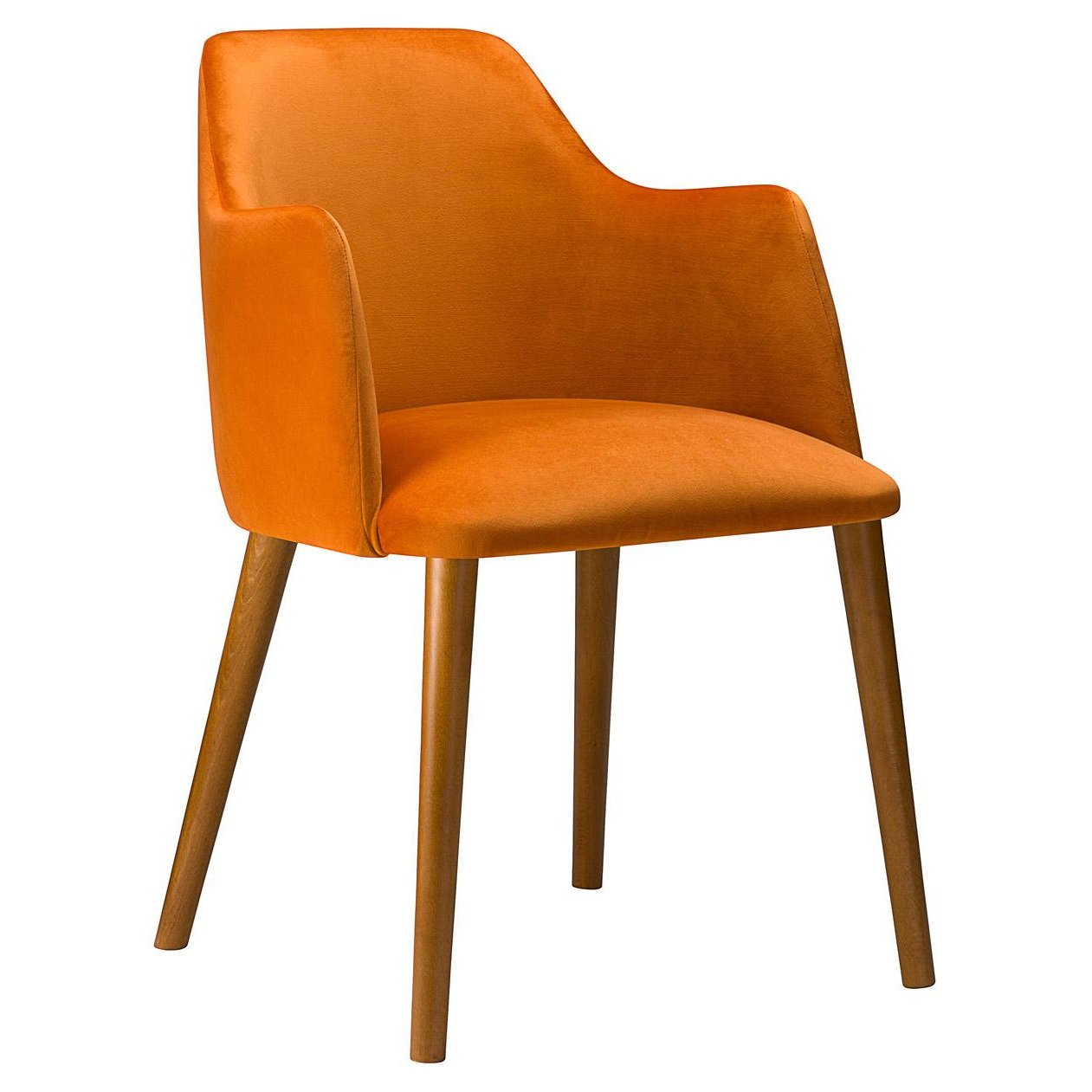 wc-Wave-Armchair-Panaz-Lush-411-Spice-Dark-Oak-2-11 Wave Armchair - Image 1