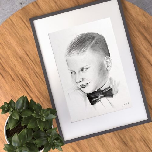 portrety, portrety ołówkiem, portrety na zamówienie, portret