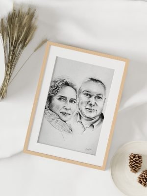 portrety, portrety ołówkiem, portrety na zamówienie, portret